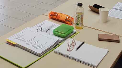 Photo illustrant le sujet : matériel de formation pour le coach de vie professionnel – cahier et accès cloud – epnll - Ecole de PNL de Lausanne